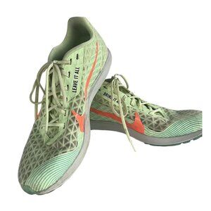 Nike Zoom Rival Waffle 5 - CZ1804 701 - Barely Volt / Orange -  womens Size: 8
